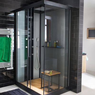 Cabine de douche Gelco Izaro 120 x 90 cm Castorama