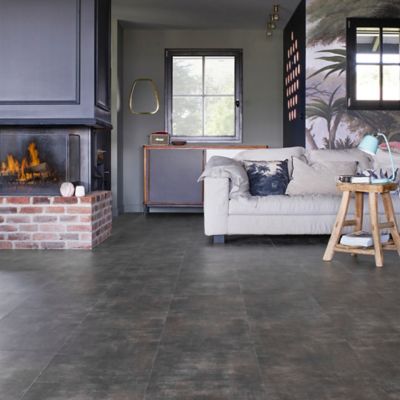 Dalle vinyle à clipser Senso Premium clic 2 Industry 38,9 x 72,9 cm