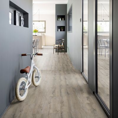 Lame vinyle à clipser Senso Premium clic 2 Pecan 21,2 x 123,9cm