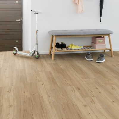 Lame vinyle à clipser Senso Premium clic 2 Columbia taupe 21,2 x 123,9cm