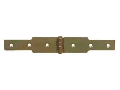 Charnière à congé acier zingué jaune Afbat 30 x 250 mm