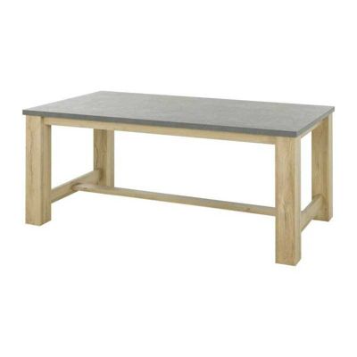 Table a manger Broceliande GAMI rectangulaire 8 personnes L192 x P97 x H77 cm