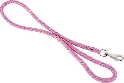 Laisse nylon corde 13mm L.1,20 m rose