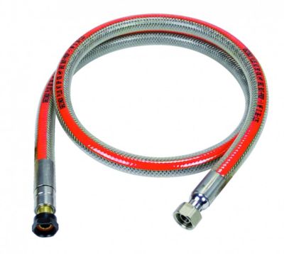 Gazinox Flexible inox gaz bp validité illimitée garantie à vie, H.1m Security Gris - vue 3