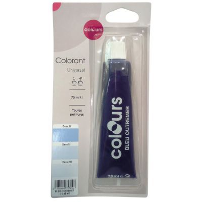 Colorant Colours bleu outre mer 75ml
