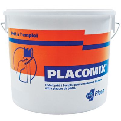 Enduit Placo Placomix® prêt à l'emploi 25kg | Castorama