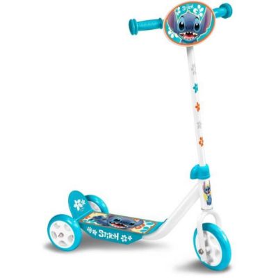 Trottinette 3 roues Disney Stitch réglable en hauteur Large plateau antidérapant