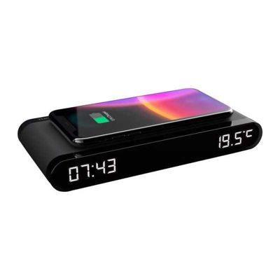 Thomson Station de charge réveil Induction 15W LED blanc USB-C Température Noir Reconditionné - vue 7