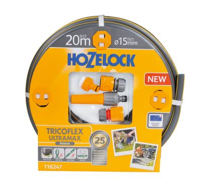 Tuyau d'arrosage Hozelock Tricoflex ?15mm L.20m