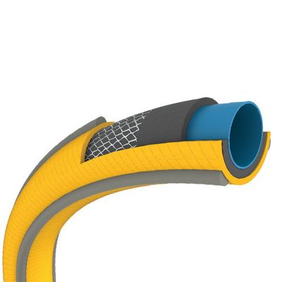 HOZELOCK Tuyau d'arrosage Ultraflex anti torsion 40 % PVC recyclé 25 mm 50 jaune