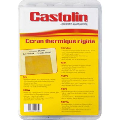 Ecran thermique rigide Castolin 1 plaque