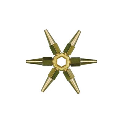 Etoile complète 6 buses N° 0 acétylène Castolin pour chalumeau