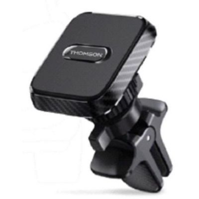 Thomson Porte téléphone - Magnétique - Fixation grille d'aeration - Orientable 360° Noir - vue 3