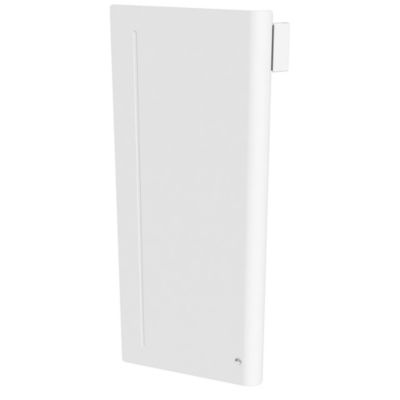 Radiateur électrique 1500W fonte + film, vertical blanc - Carrera Amara - Carrera