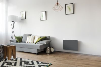 Radiateur connecté électrique à inertie sèche Carrera Avery gris 2000W - Carrera