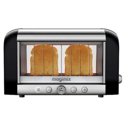 Magimix Grille-pain 11541 VISION NOIR - 2 tranches - 1450 Watt - 8 niveaux de dorage - vue 6