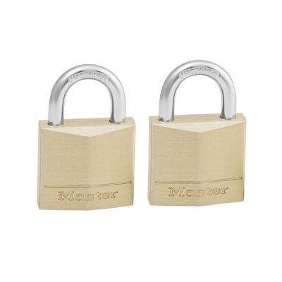 Lot de 2 cadenas en laiton massif 30mm MASTER LOCK