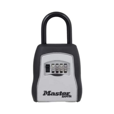 Master Lock boîte à clés portable avec anse de suspension format moyen 90 x 157 x 40 mm pour usage extérieur pour la maison le bureau les entreprises et les véhicules - vue 2