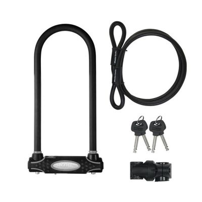 MASTER LOCK Antivol U avec Câble - A Clé - Modele XL