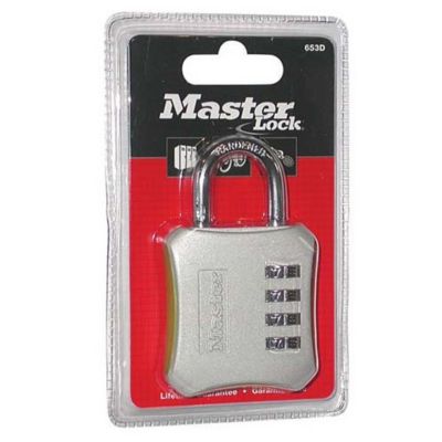 Cadenas 50mm avec combinaison personnalisable Master Lock 653D
