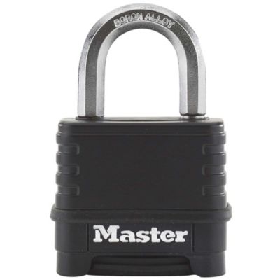 Master Lock Cadenas Zinc laminé Excell 56 x 50 mm Argent - vue 2