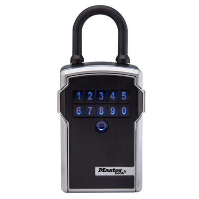 Master Lock Boîte à clés intelligente et connectée avec anse Bluetooth ou à combinaison format moyen 183 x 83 x 59 mm pour ’extérieur pour la maison le bureau ’industrie et les véhicules - vue 2