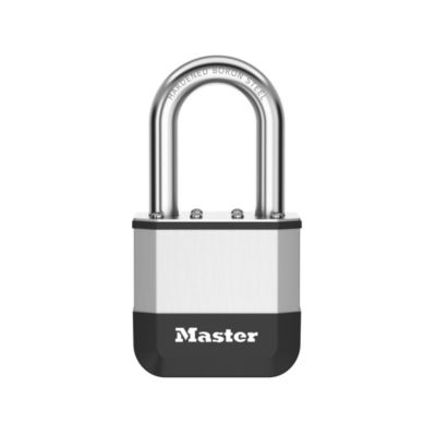 Cadenas Elite TM acier laminé Master Lock 52 mm anse H. 38 mm