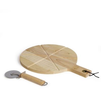 Planche à pizza LIVOO MES138 40x30x1 5 cm Bois d'hevea