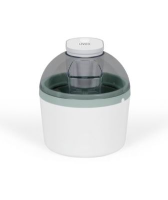 Livoo Sorbetiere - DOM461 - 12W - 1L - Cuve aluminium - Pâle de mélange, moule pour 7 glaces, 7 bâtonnets inclus Blanc - vue 3