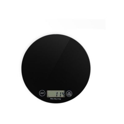 Livoo Balance de cuisine electronique DOM494N 5 kg verre noir tactile LCD - vue 2