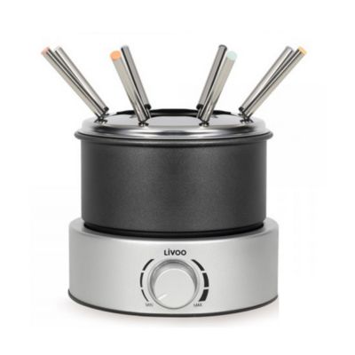 Livoo Appareil à fondue électrique DOC333 800 W 2,4 L 8 personnes Gris - vue 3