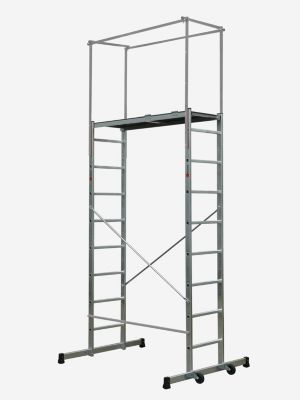 Echafaudage mobile Escalux Altus 250R hauteur de travail max 2 49 m x largeur 1 30