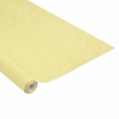 Homea Nappe Papier Damassée 1,18x5m Jaune - vue 2