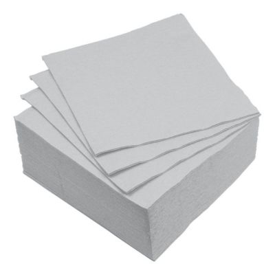 Homea Lot de 40 Serviettes en Papier Vitamine 38x38cm Gris - vue 2