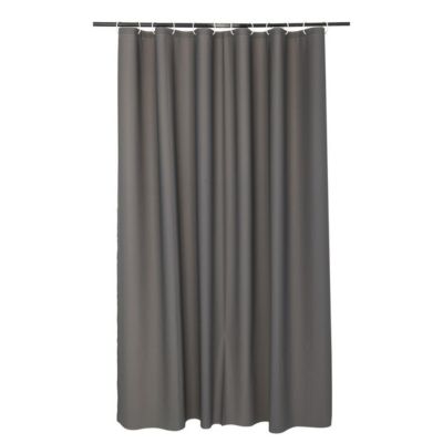 Douceur d'Intérieur Rideau de douche peva vitamine ii 180x200cm Gris - vue 2