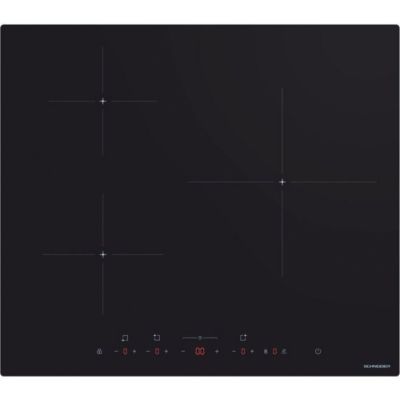 Plaque a induction - SCHNEIDER - 3 foyers - 52 x 59 x 5,5 cm - SCTI630N1S