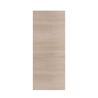 Porte coulissante Chêne blond H 204 x Ep 38 x 73 cm Non percée - vue 2