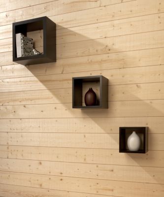 Lambris bois ISB sapin brut naturel L. 235cm x l. 18cm x Ép. 1,7cm