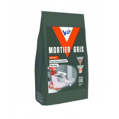 Mortier à maçonner VPI gris 5kg multi-usages