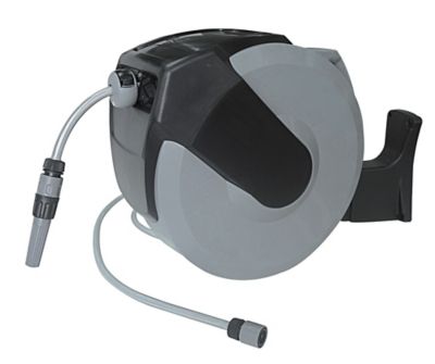 Dévidoir mural automatique Techn'o équipé avec tuyau d'arrosage