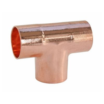 Té égal à souder Ø10, lot de 2