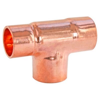 Té réduit à souder Ø12-14-12, lot de 2