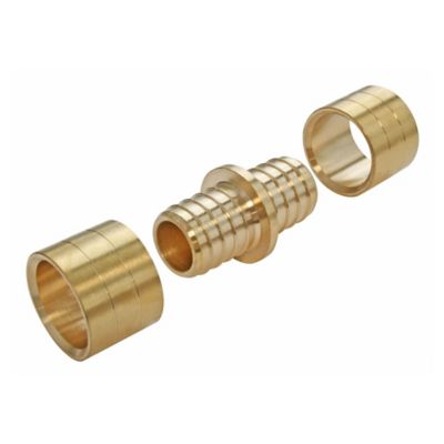 Manchon égal à glissement pour tube PER Ø12, lot de 2