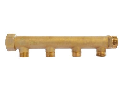 Collecteur lation 4 départs M15/21 - Entrée F20/27 - Sortie M20/27 Somatherm for you