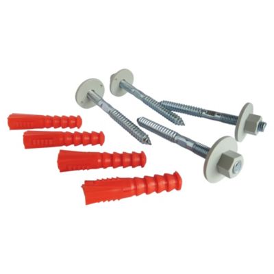 Kit fixation chauffe eau pour paroi pleine
