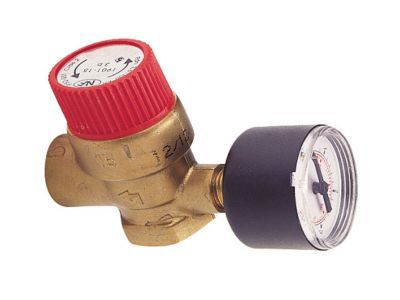 Soupape de sécurité avec manomètre Somatherm for you