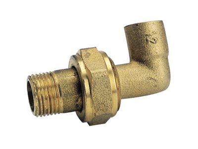 Raccord union coudé laiton à souder F26