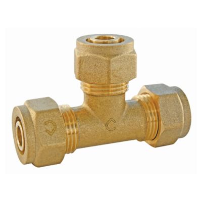 Té à sertir pour PER Ø16