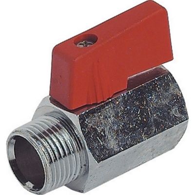 Mini vanne à sphère passage intégral mâle/femelle 15x21