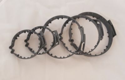 Collier de fixation Aldès Easy Ø80, Ø125, Ø160 mm, 5 pièces